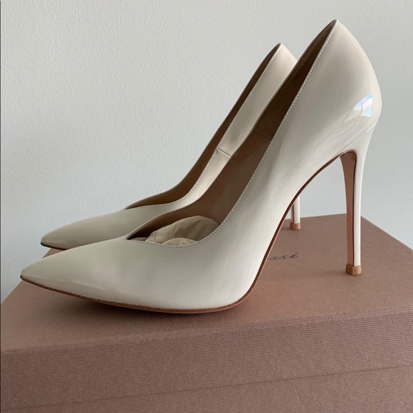 BNIB Gianvito Rossi Paris White Pump Size 39.5 EUR /8.5 US - Picture 2 of 14